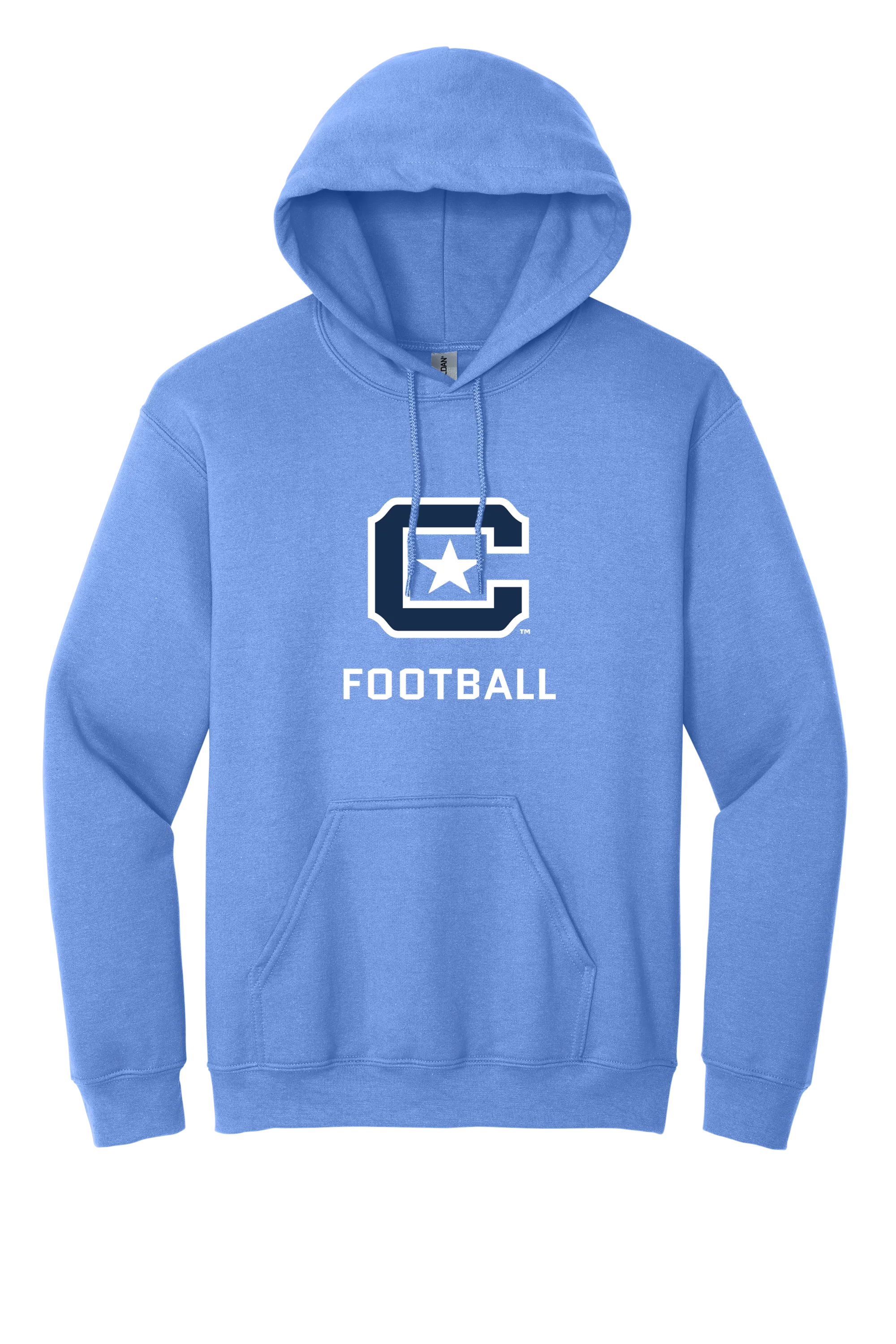 The Citadel Block C Star logo, Sports - Cross Country,  Heavy Blend™ Hooded Unisex Sweatshirt