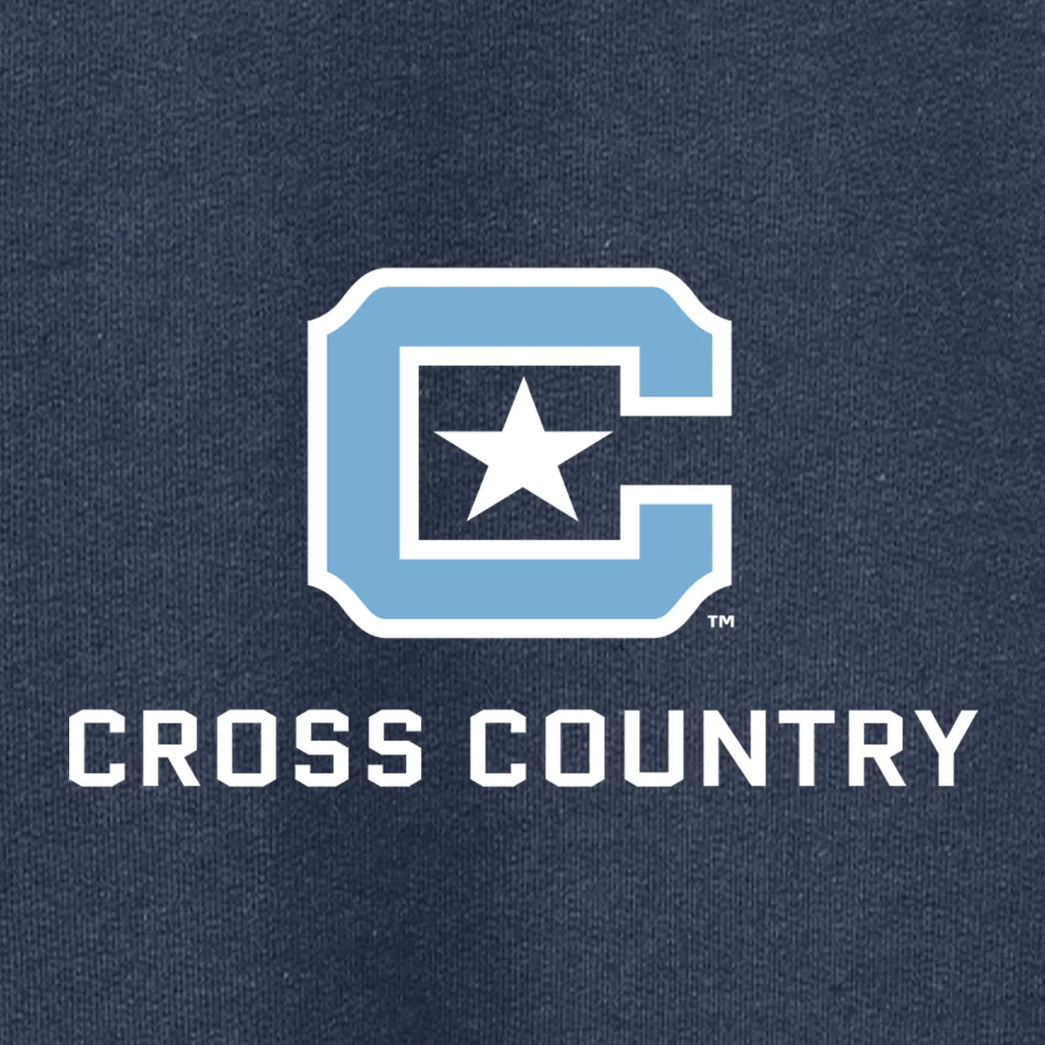 The Citadel Block C Star logo, Sports - Cross Country,  Heavy Blend™ Hooded Unisex Sweatshirt