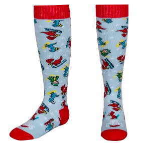 Youth Mid Volume Sock - Dino Might