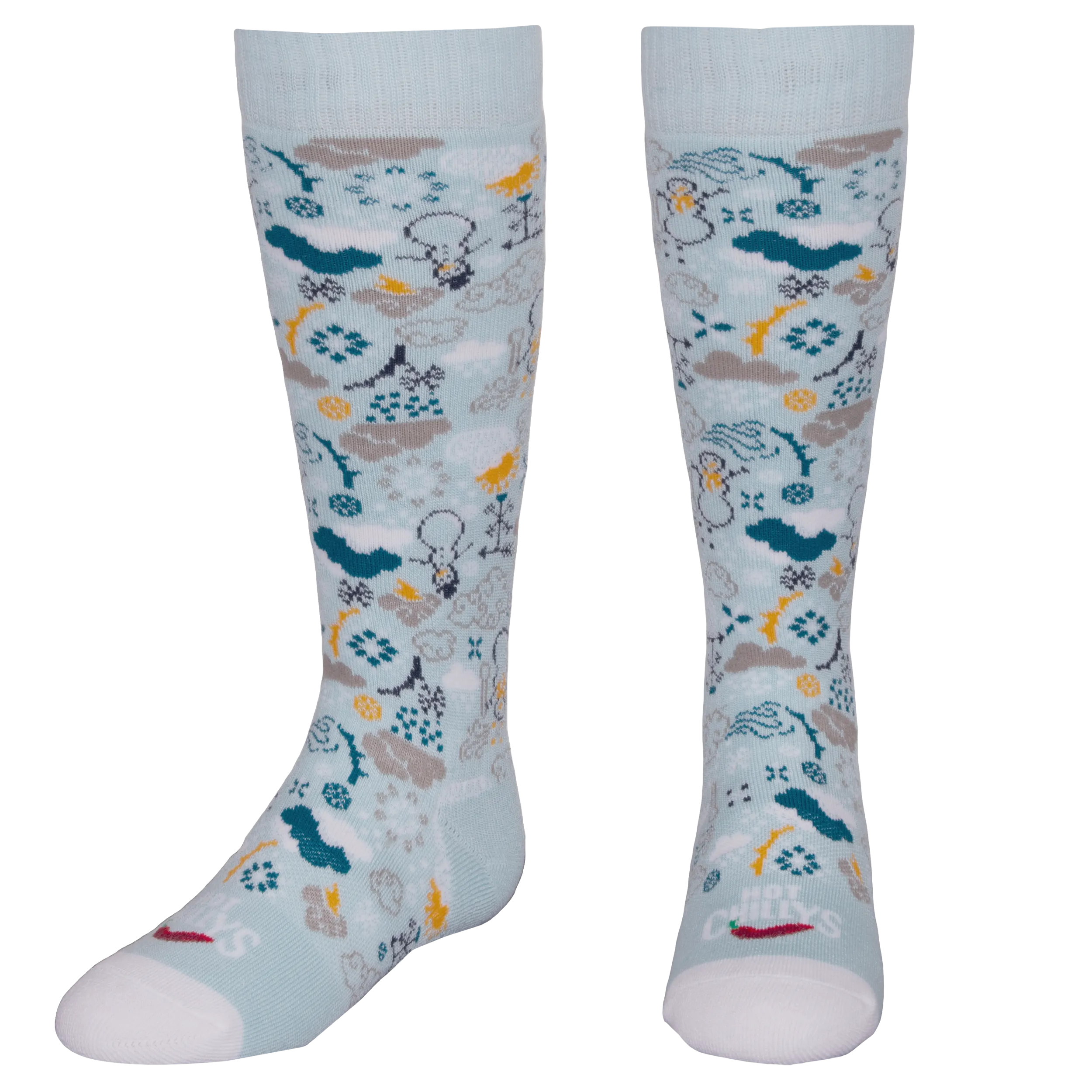 Youth Mid Volume Sock - Science of Weather